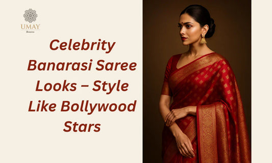 Celebrity-Inspired Banarasi Saree Looks: Style Like Bollywood Stars