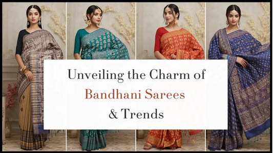 Exploring the Elegance of Traditional Bandhani Sarees: Designs, Latest Trends, and Pricing Guide