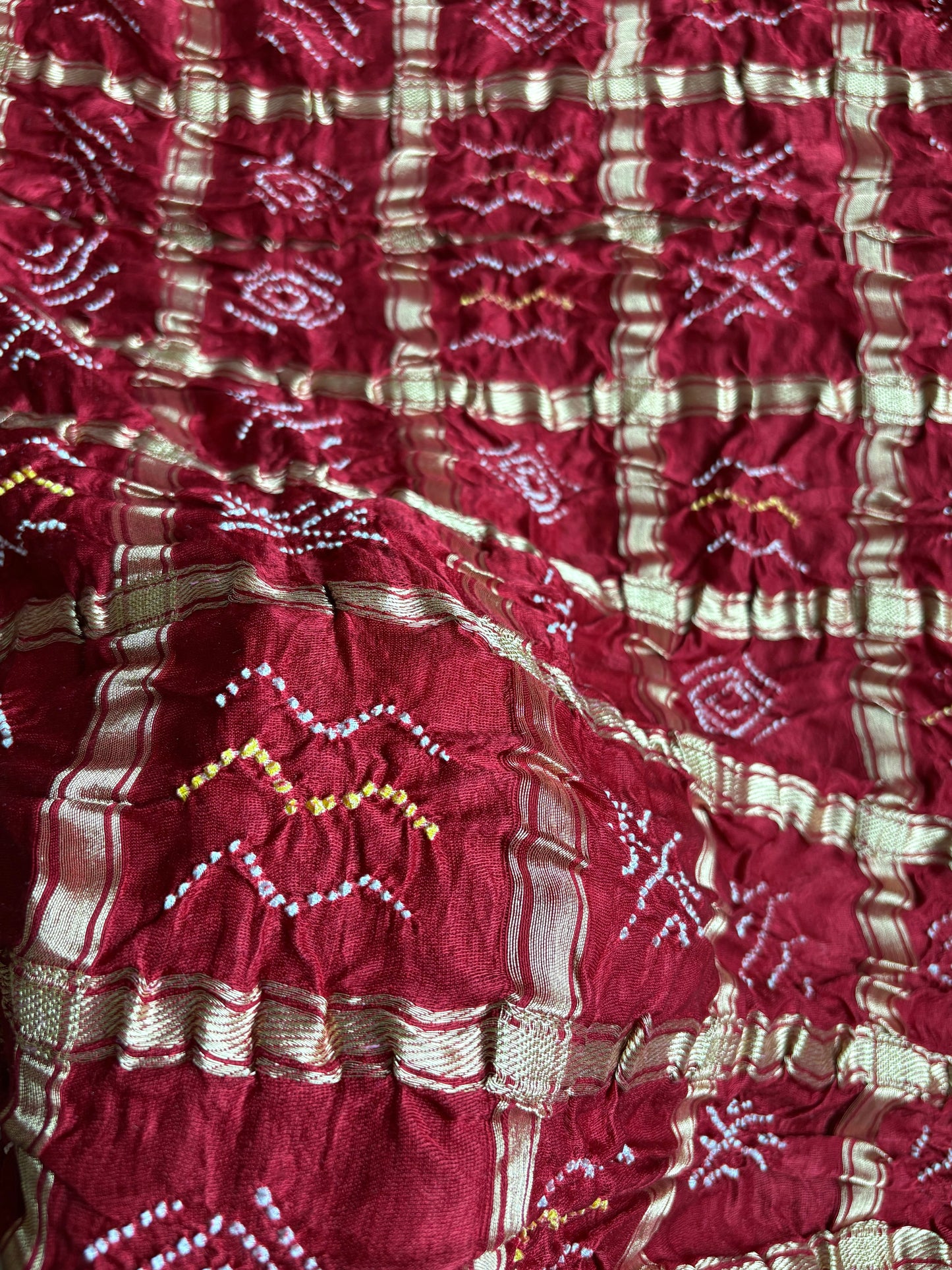 Gajji Gharchola Rai Dana - Red Dupatta