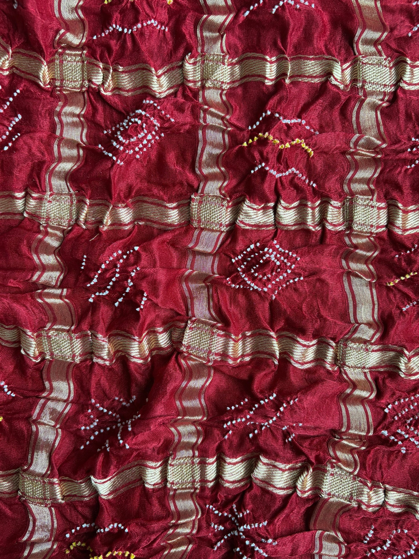 Gajji Gharchola Rai Dana - Red Dupatta
