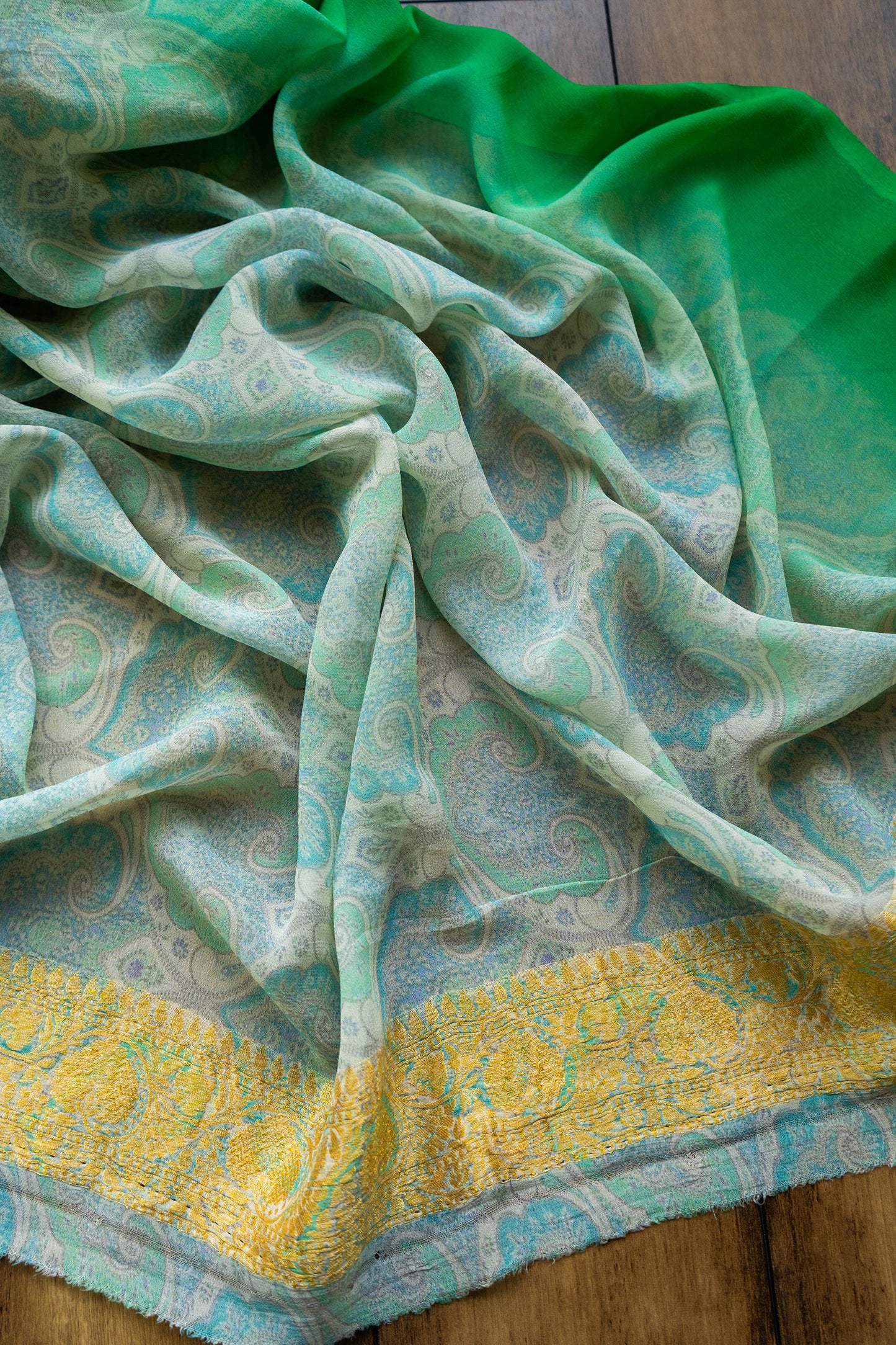 Khaddi Handloom Shaded Saree