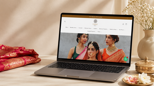 Buying Sarees Online Gets a Complete Makeover