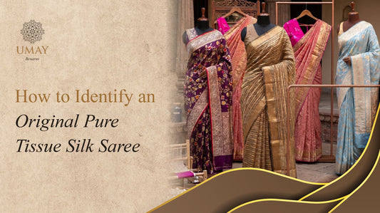 The Connoisseur’s Guide: How to Identify an Original Pure Tissue Silk Saree | tissue silk saree