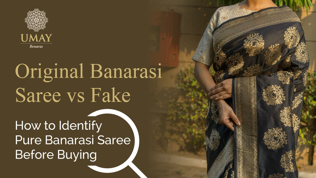 Original Banarasi Saree vs Fake – How to Identify Pure Banarasi Saree Before Buying