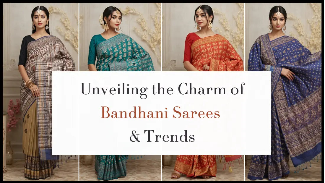 Exploring the Elegance of Traditional Bandhani Sarees: Designs, Latest Trends, and Pricing Guide