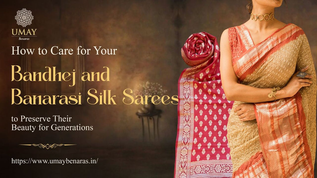 Bandhej Sarees and Banarasi Silk Sarees 