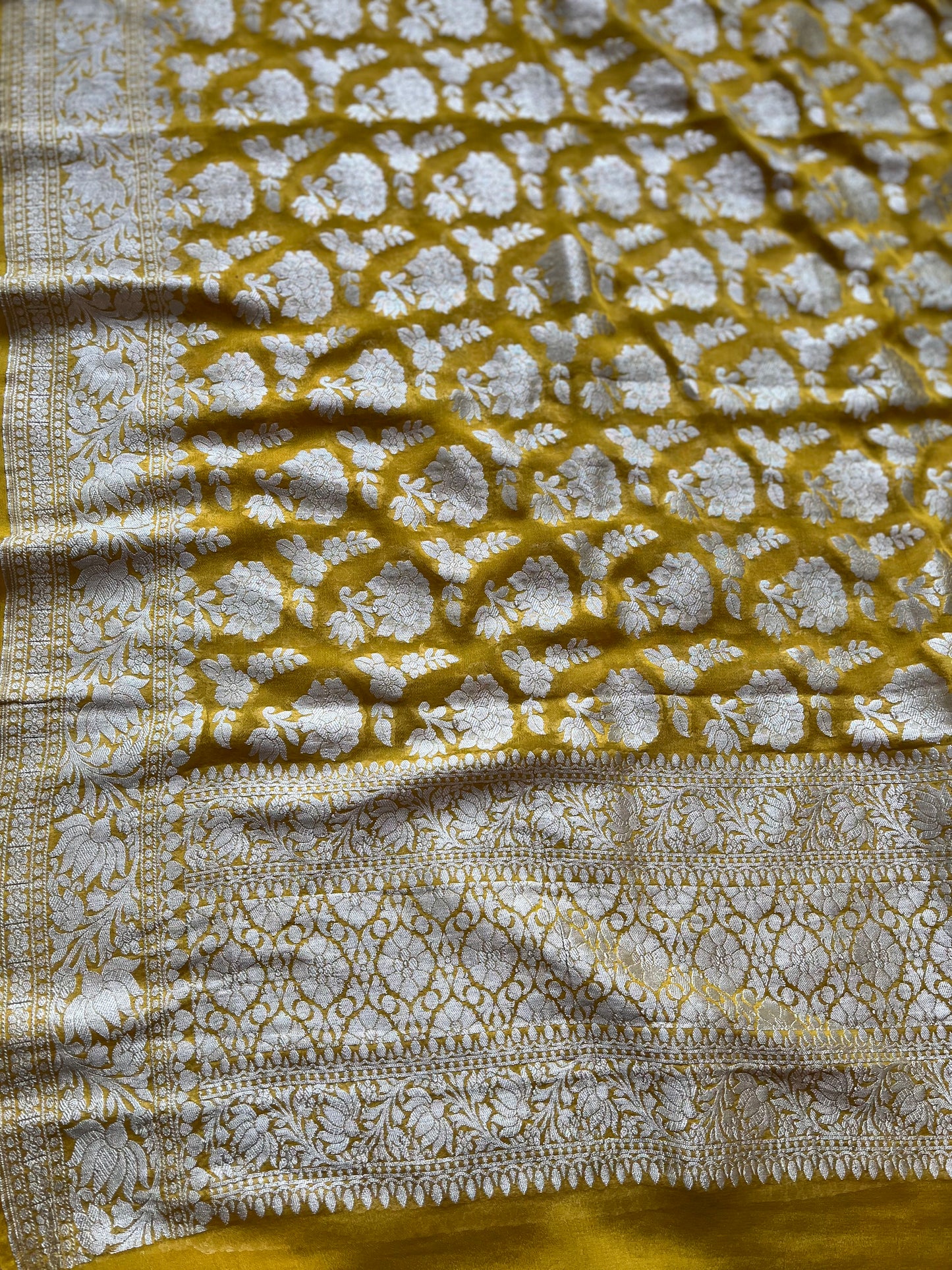 Khaddi Mustard Gold Dupatta