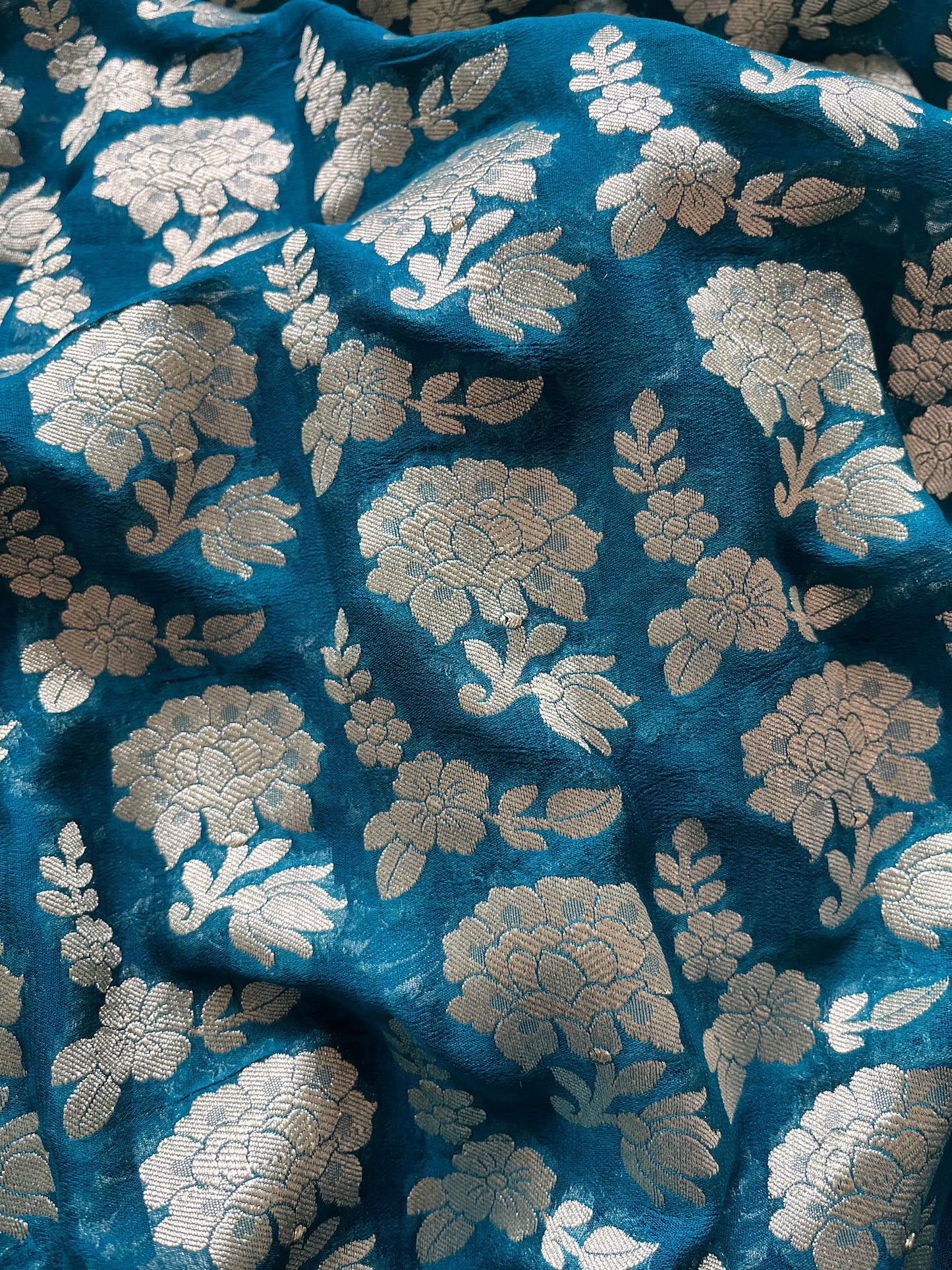 Khaddi Blue Dupatta
