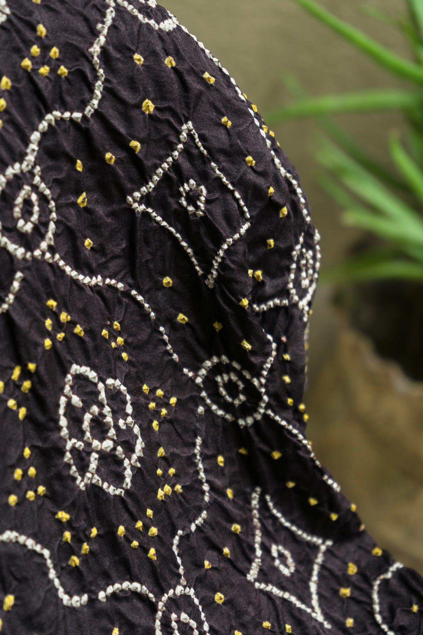 Black Rai Dana Gajji Dupatta