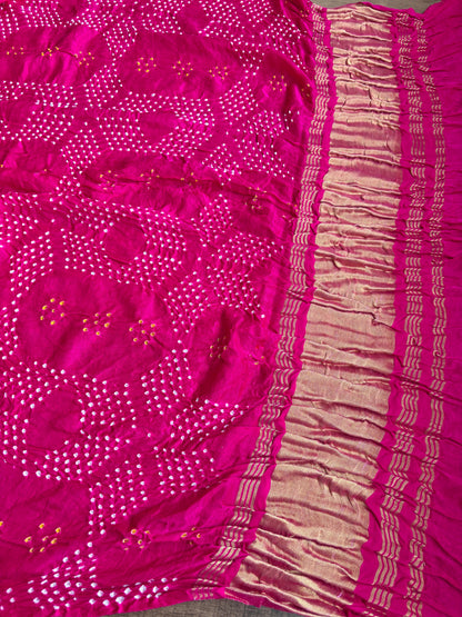 Gajji Silk Rani Dupatta