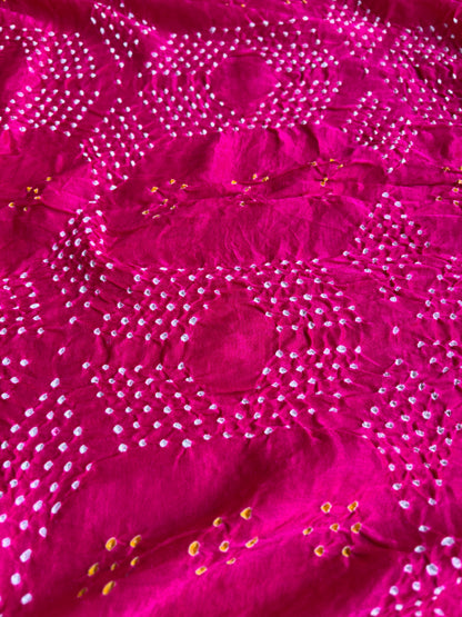 Gajji Silk Rani Dupatta