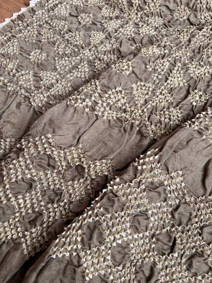 Gajji Rai Dana Mehendi Green Bandhej Dupatta