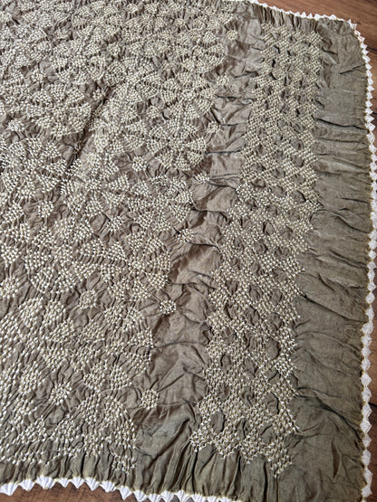 Gajji Rai Dana Mehendi Green Bandhej Dupatta