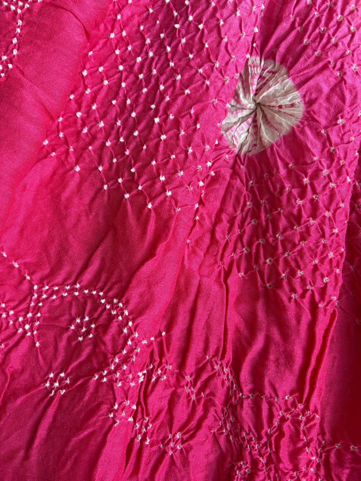 Moonga Ombre Pink Bandhej Dupatta