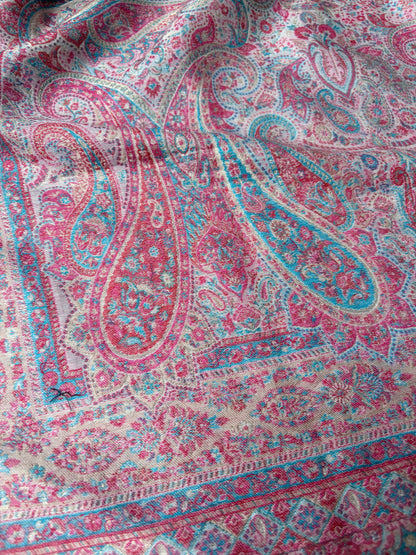 Moonga Pashmina Baby Pink Dupatta