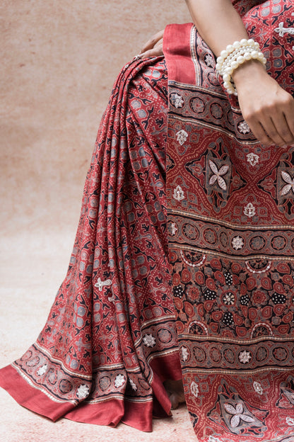 Ajrakh Katha - The Story of Ajrakh Saree