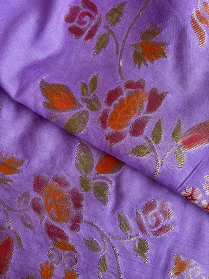 Purple Meenakari Set