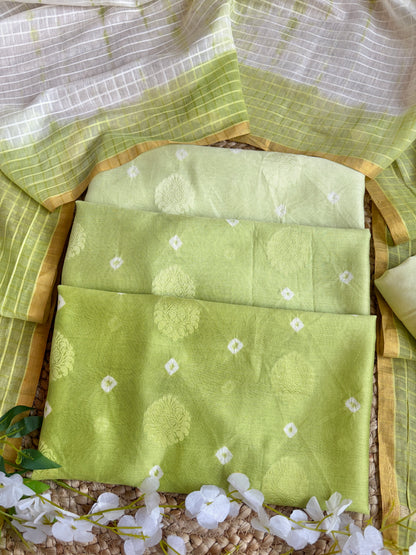 Tie-Dye Light Green Set
