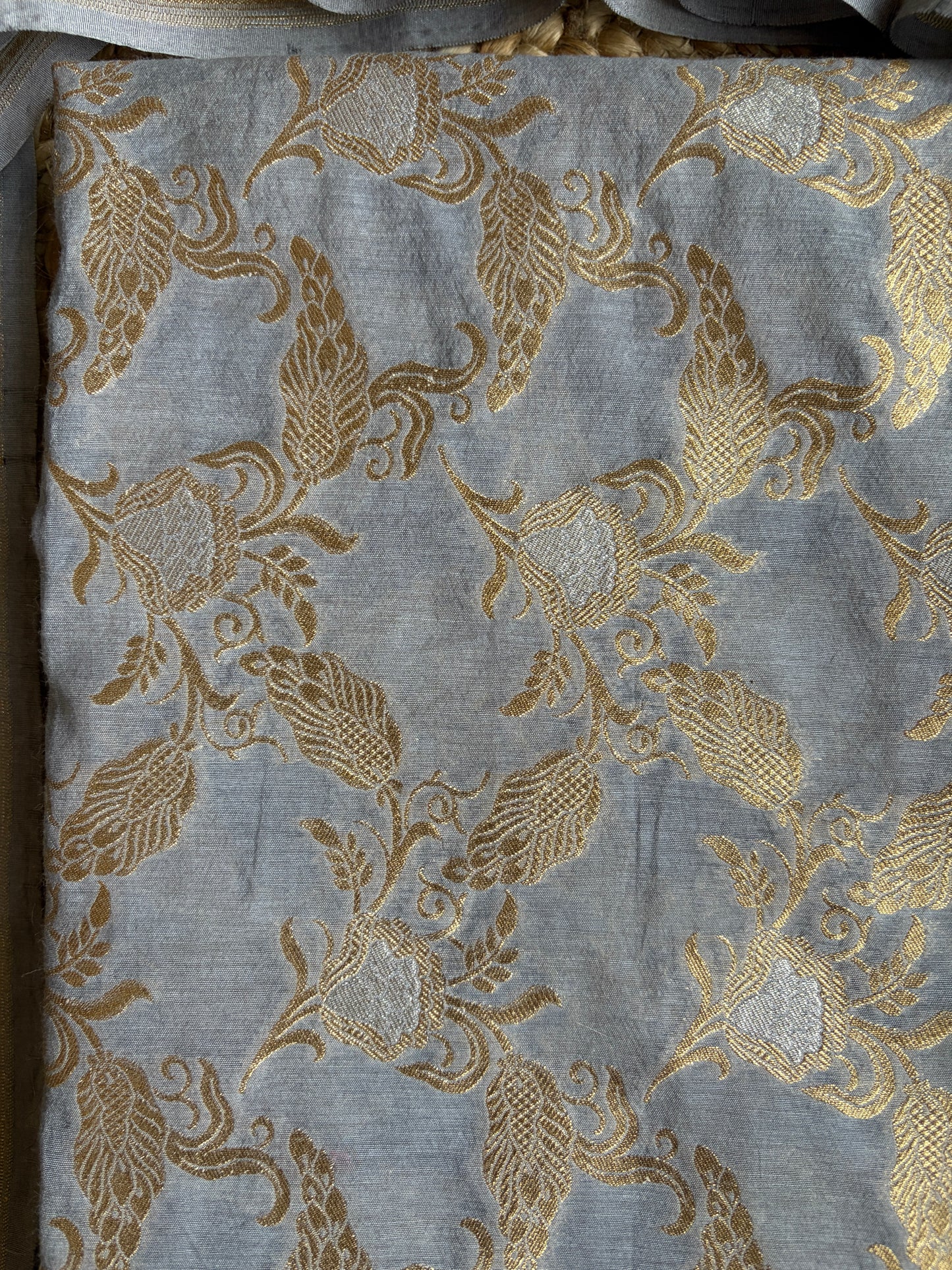 Grey Brocade Set