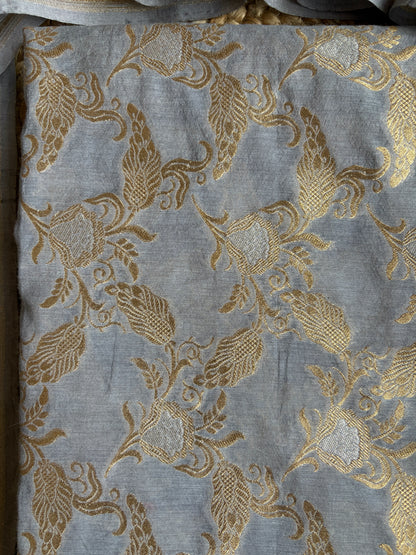 Grey Brocade Set