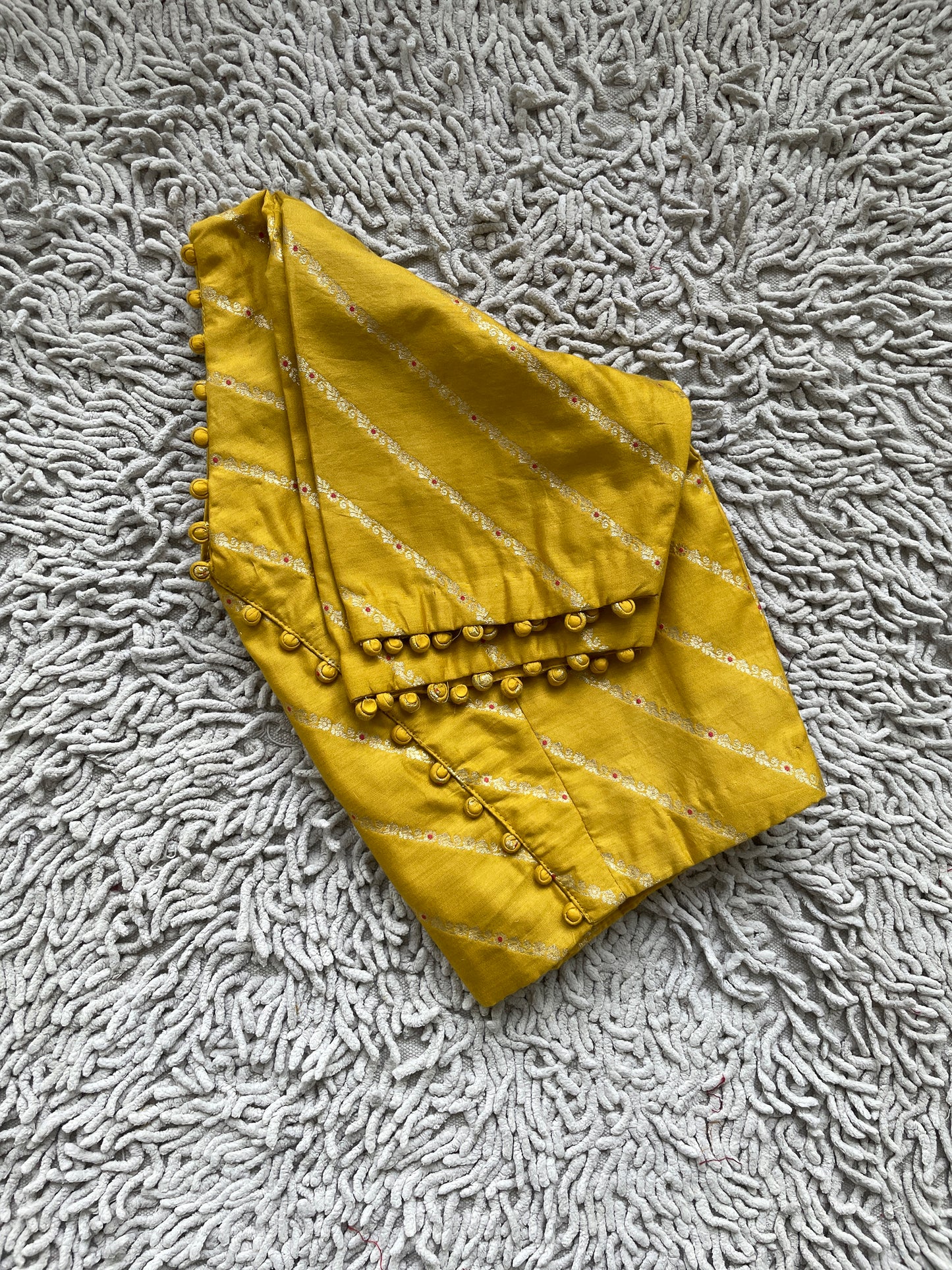 Handloom Leheriya Blouse