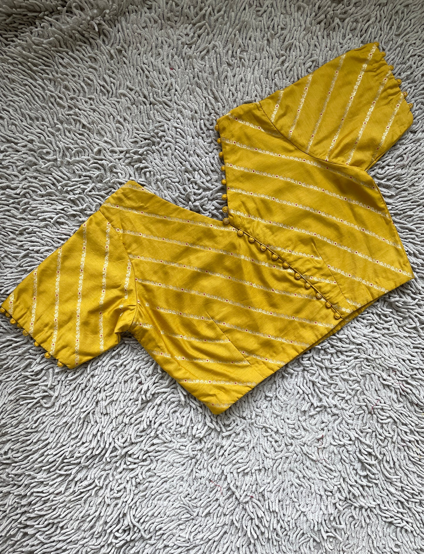 Handloom Leheriya Blouse