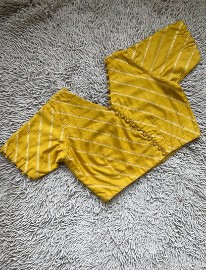Handloom Leheriya Blouse