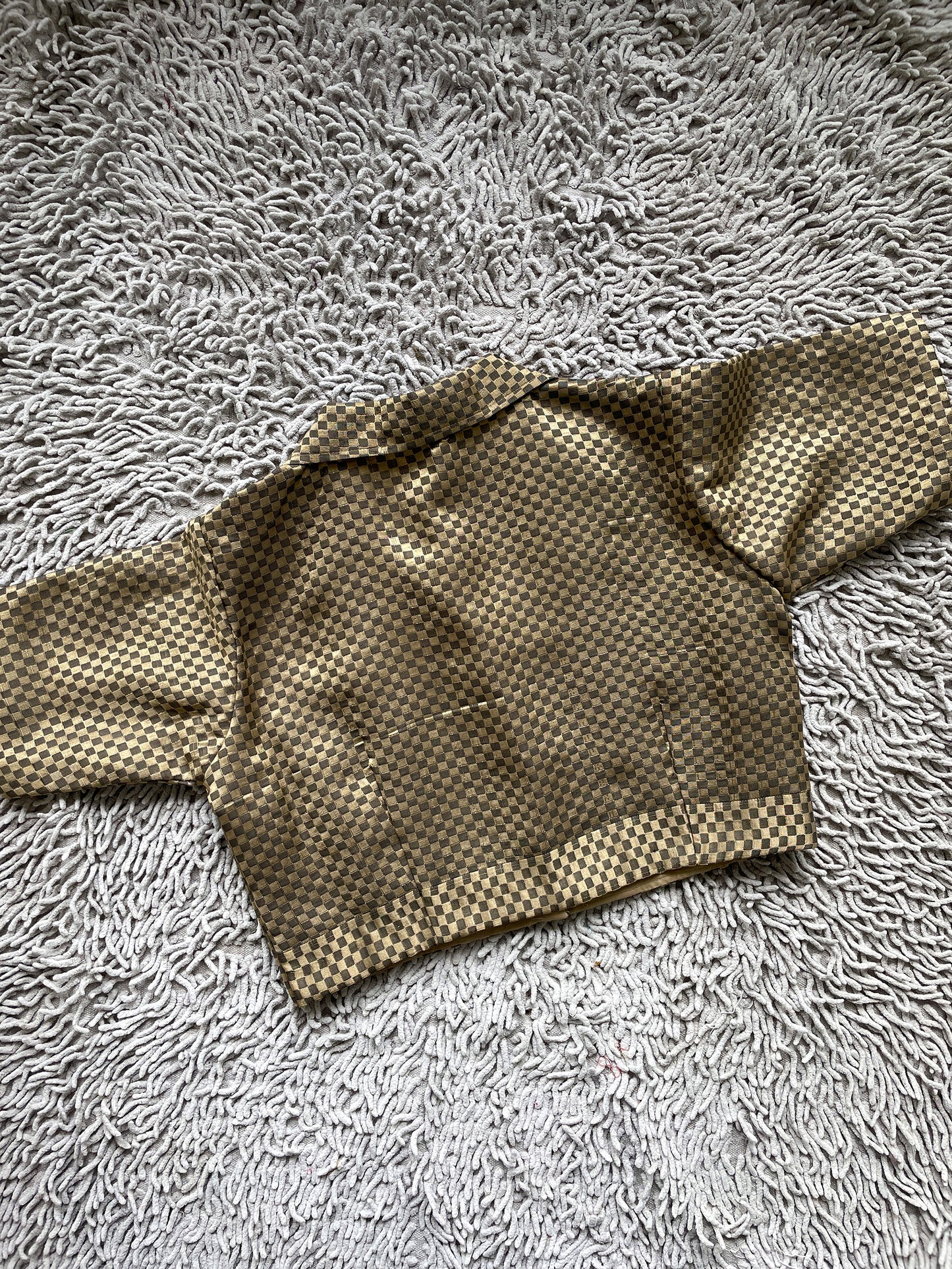 Handloom Checks Blouse