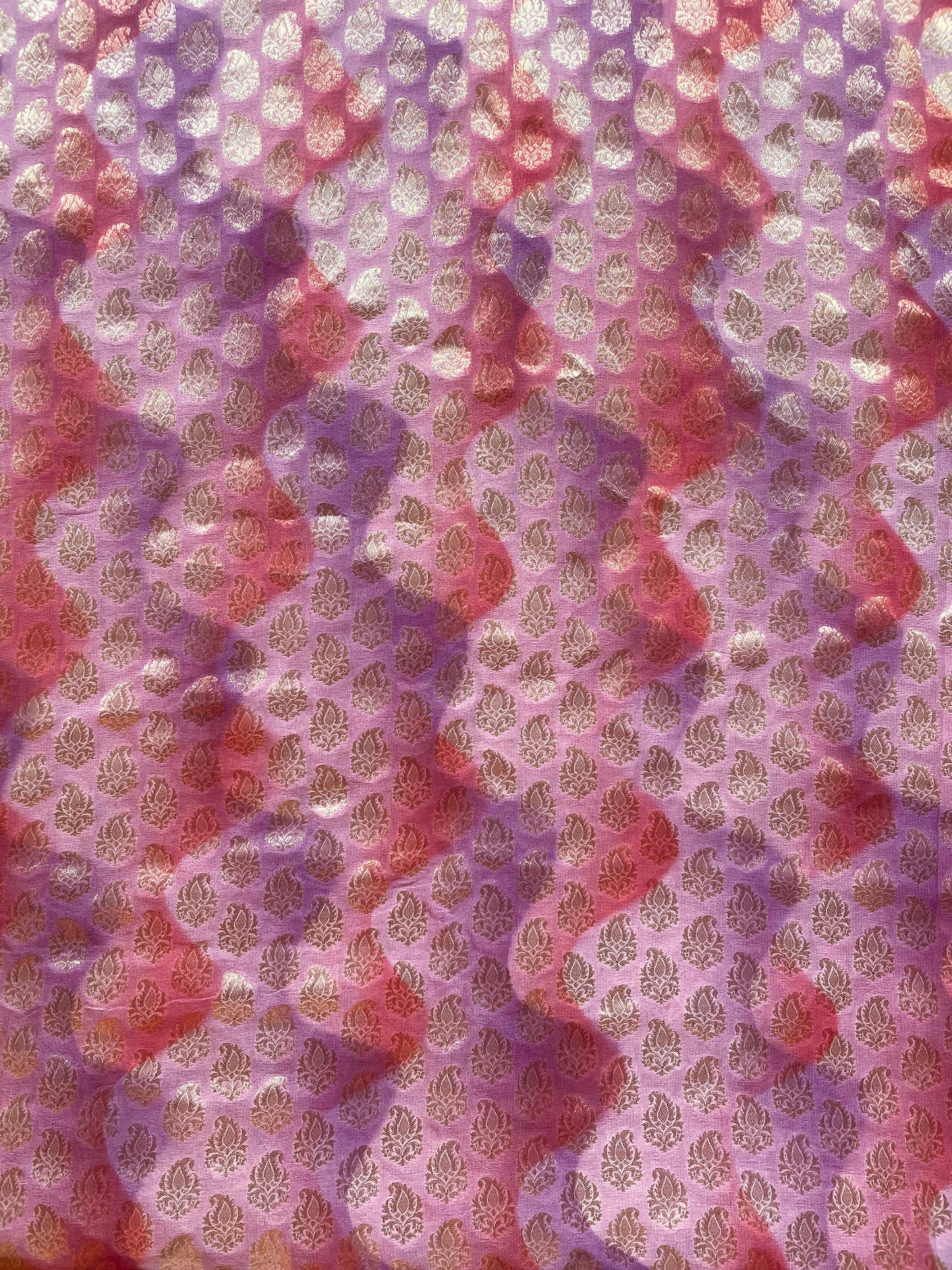 Handloom Khaddi Shibori Fabric