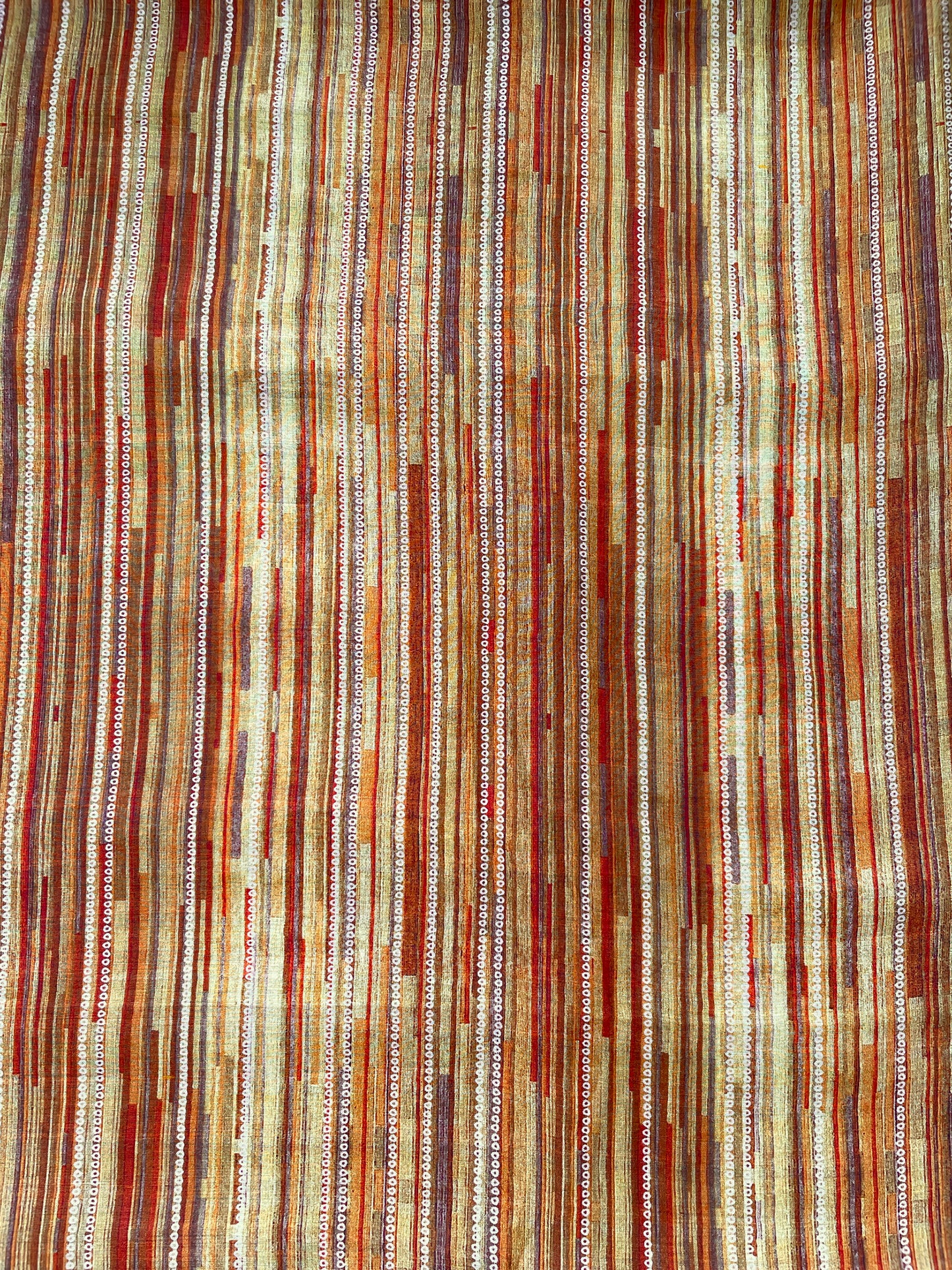 Moonga Stripes Yellow Fabric