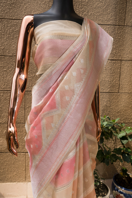 Kora Rangkat Saree