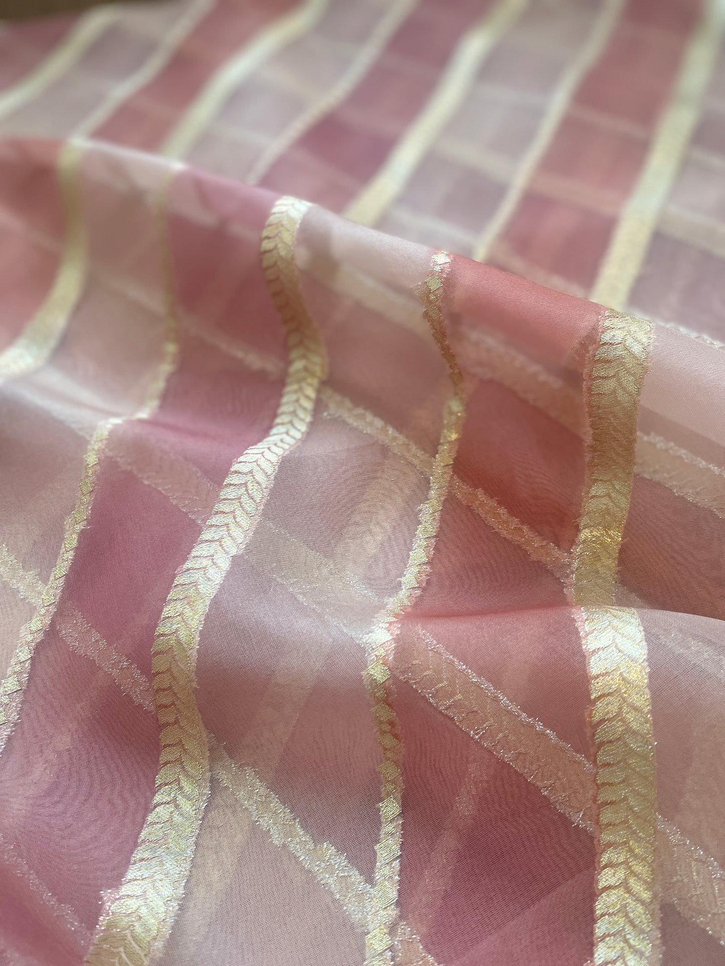 Kora Rangkat Lavender Fabric