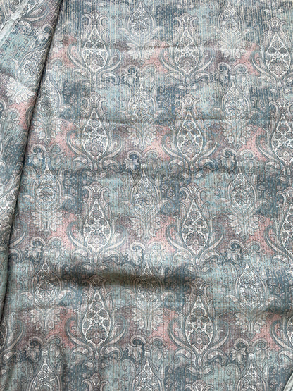 Multi Colour Zari Stripes Fabric