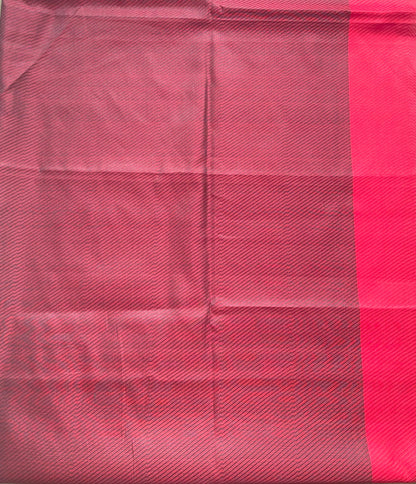 Black-Red soft silk Banarasi saree with traditional handloom weaving