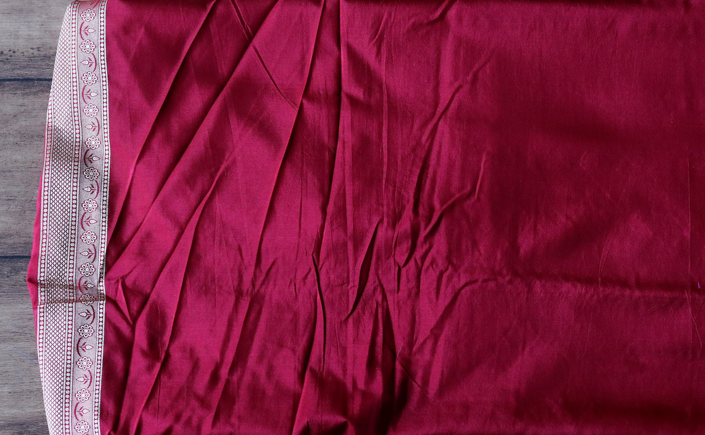 Maroon Katan Booti Upada Saree