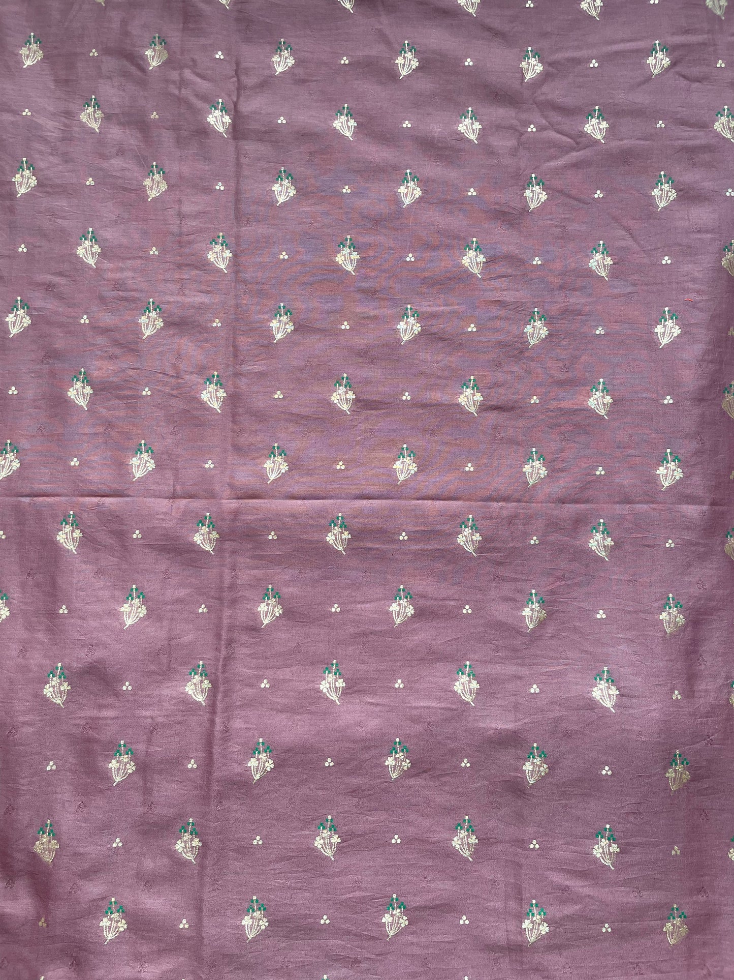 Handloom Mulberry Silk Lavender Fabric