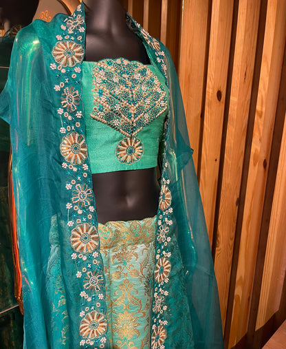 Embroidered Set with Jacket
