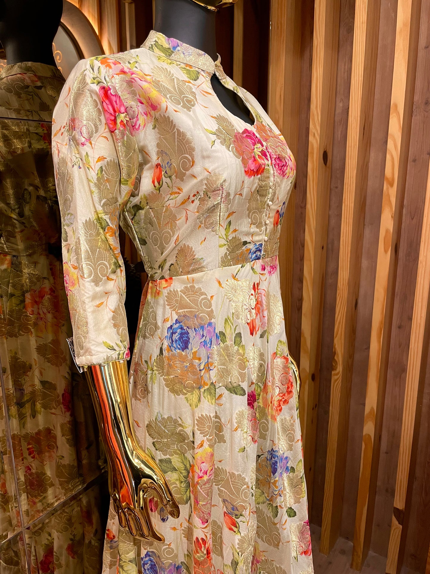 Digital Silk Gown