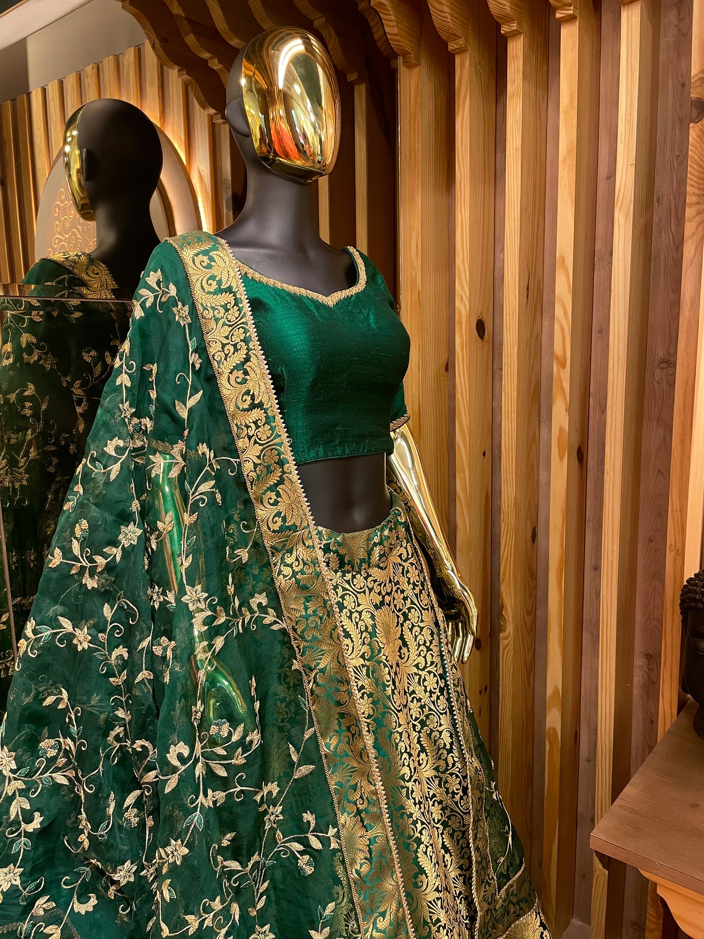 Jamawar Ghagra Set