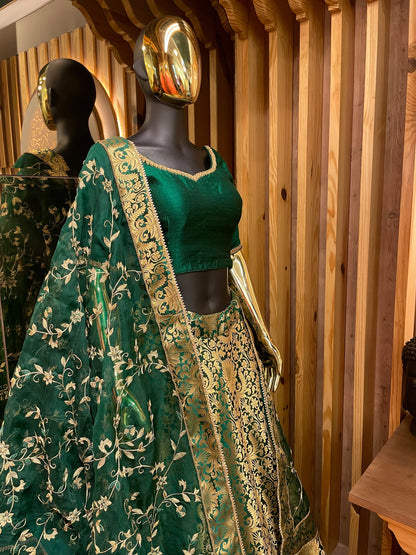 Jamawar Ghagra Set