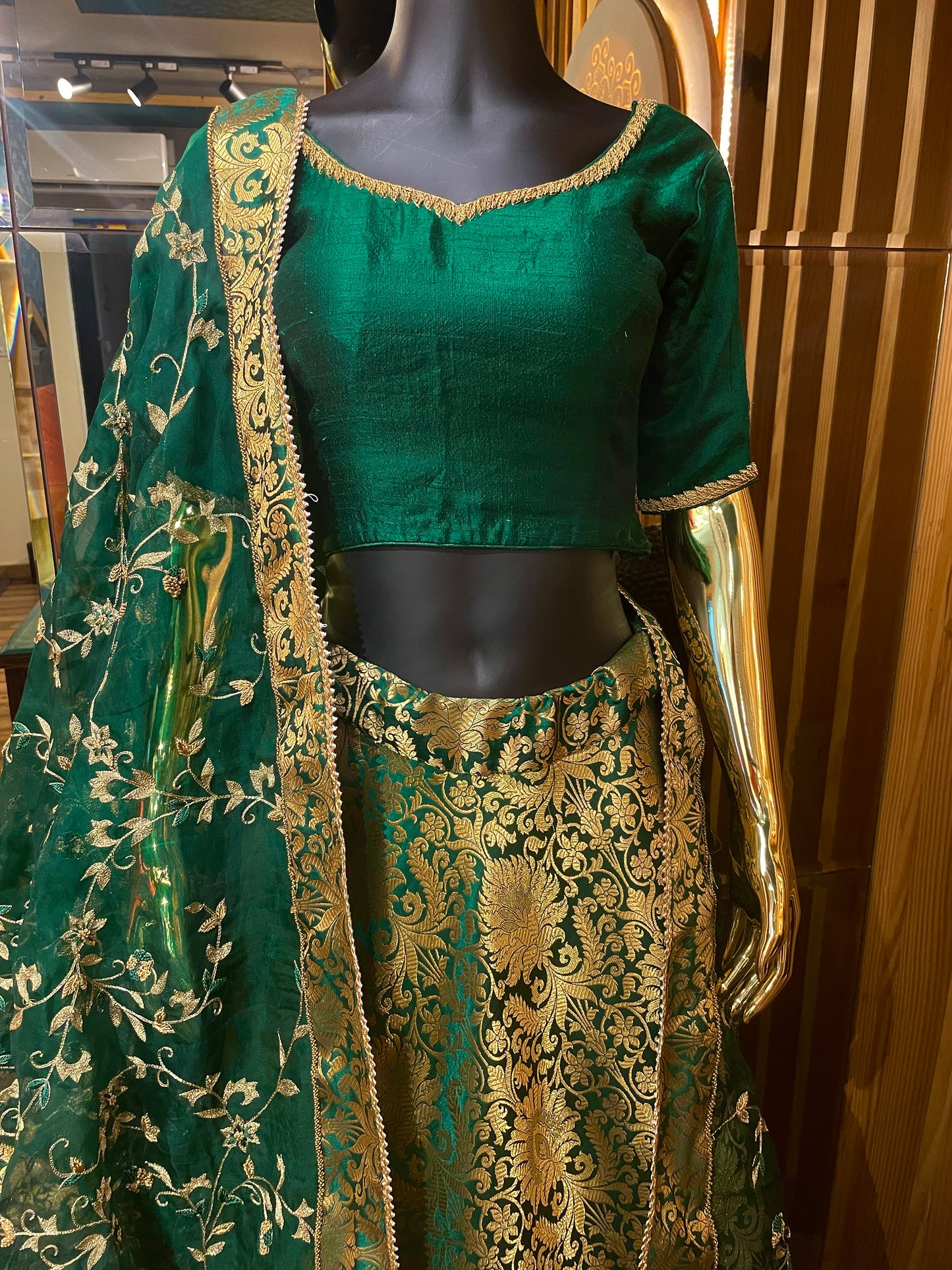Jamawar Ghagra Set