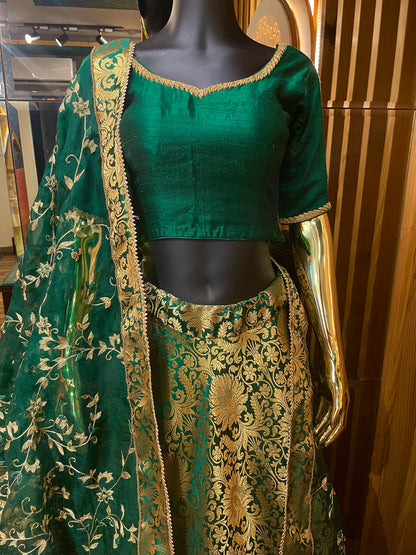 Jamawar Ghagra Set