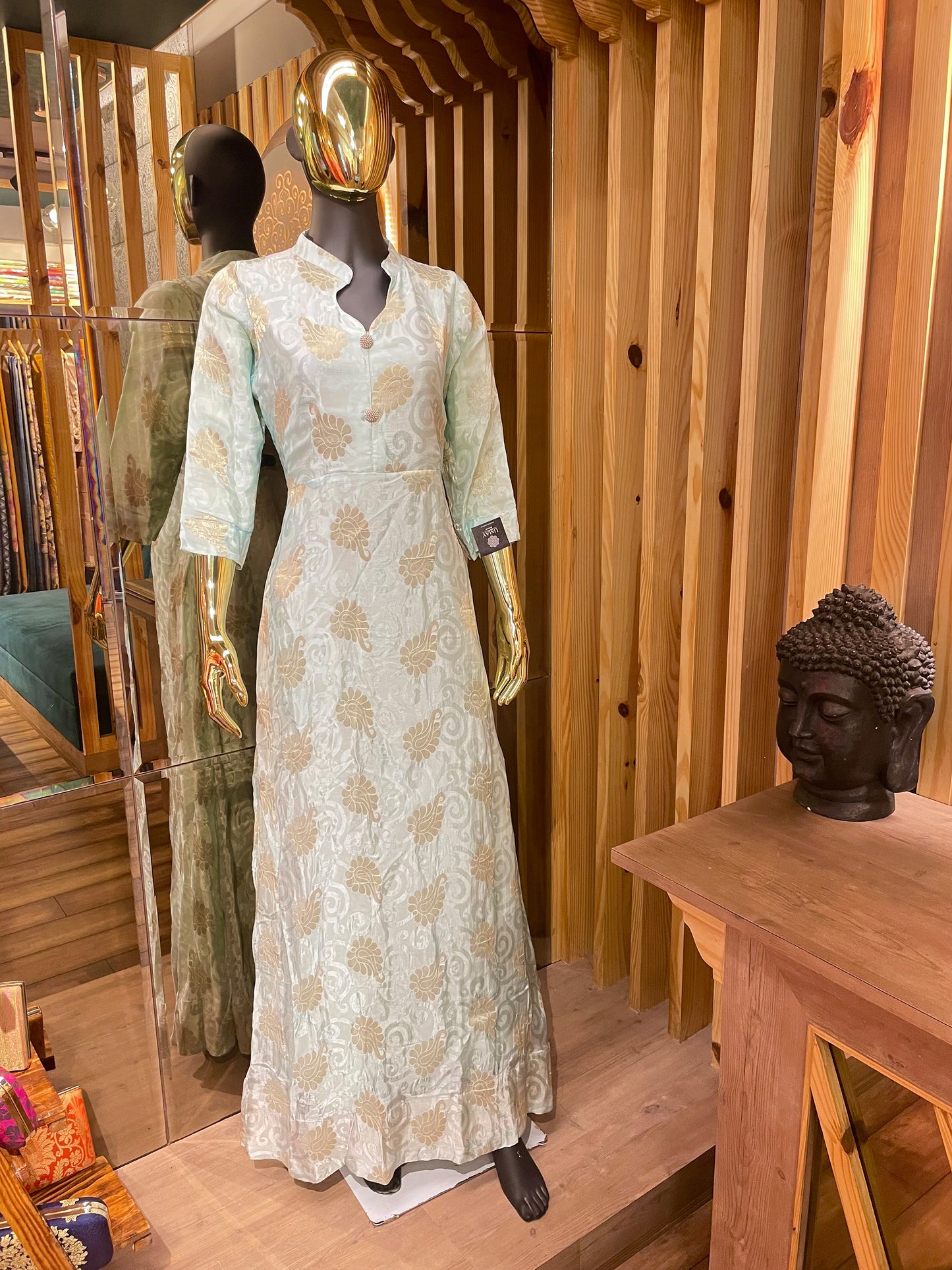 Chiniya Silk Gown