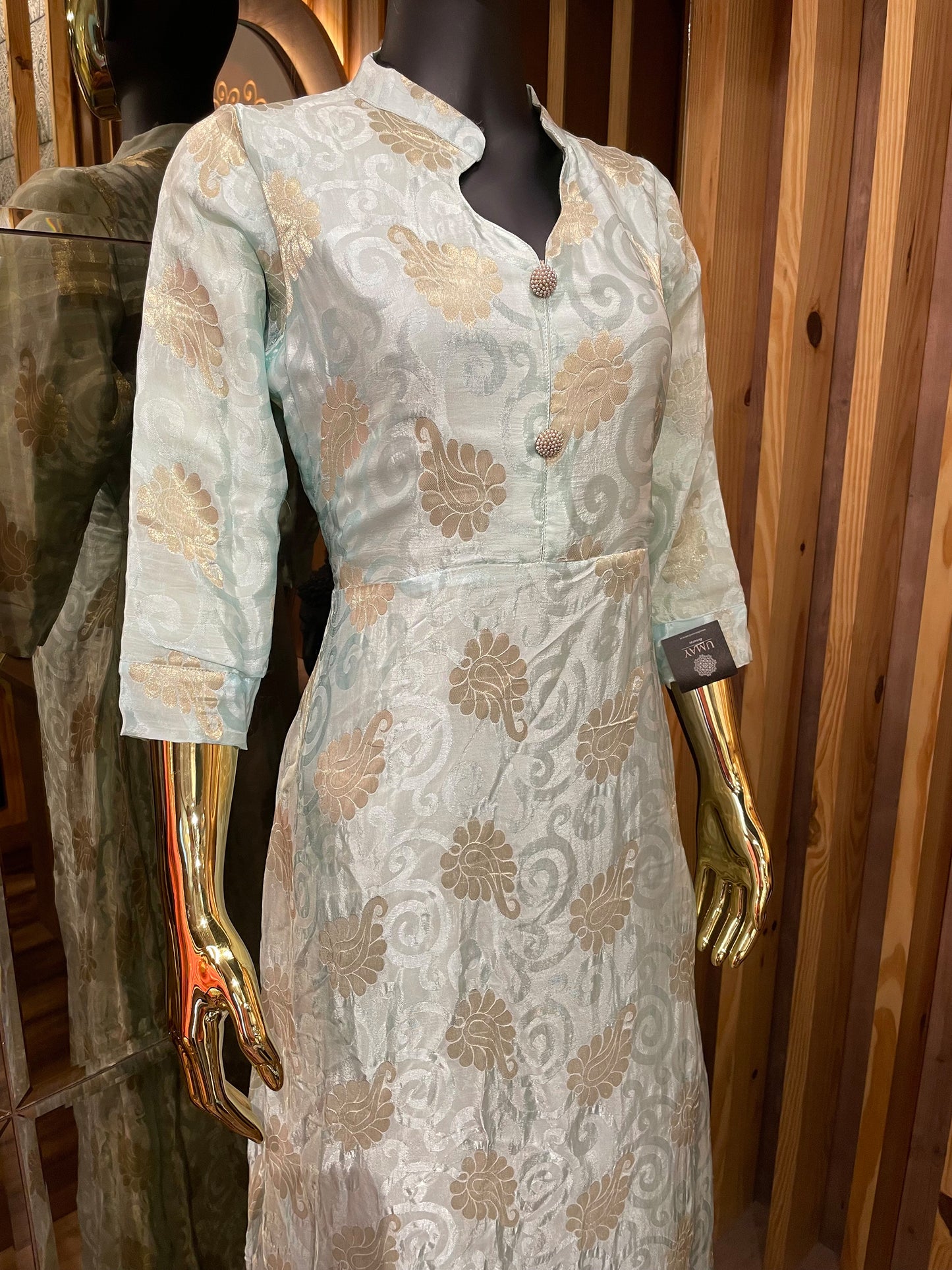 Chiniya Silk Gown