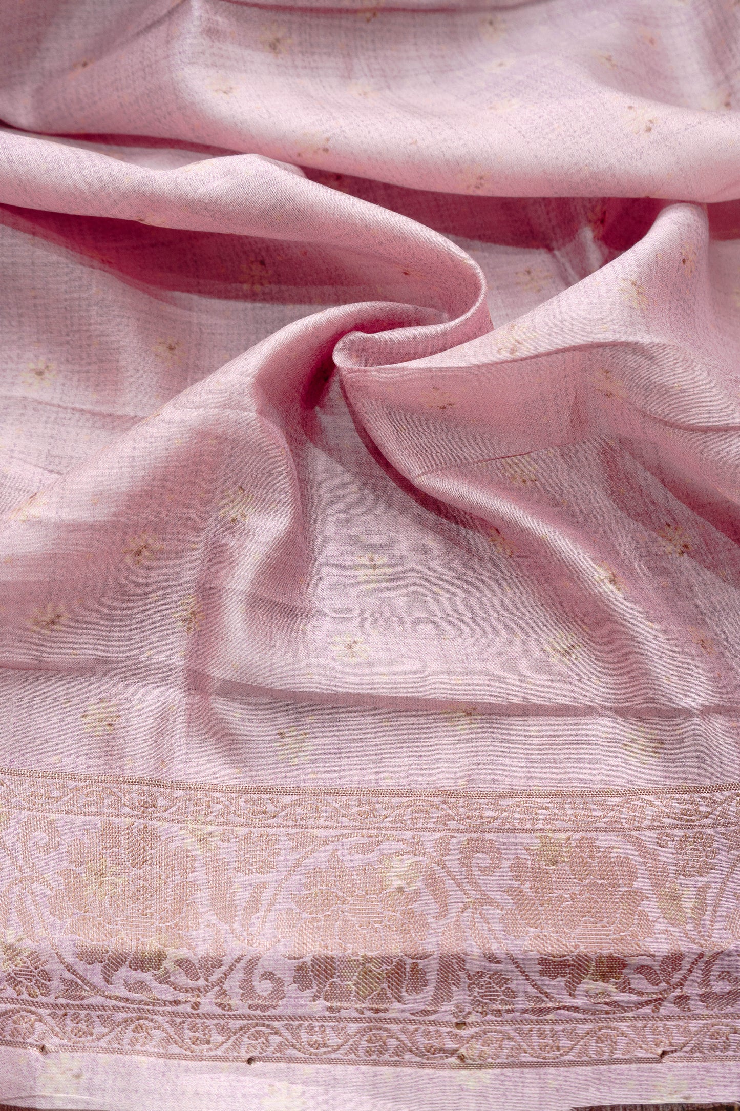 Handloom Chiniya Printed Saree